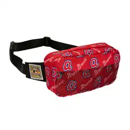 Walmart Mitchell & Ness Atlanta Braves Cooperstown Collection Team Logo Fanny Pack offer