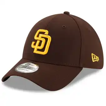 Walmart Men's New Era Brown San Diego Padres Team Classic 39THIRTY Flex Hat offer