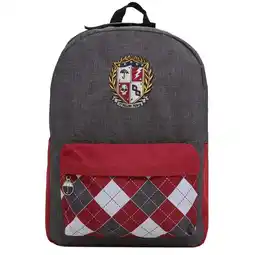 Walmart The Umbrella Academy School Crest Plaid Uniform Design 16 Backpack offer