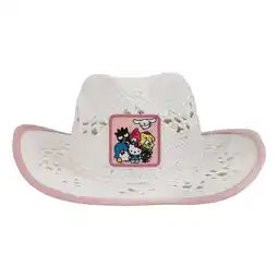 Walmart Hello Kitty & Friends Characters Front Patch White Cowboy Hat offer