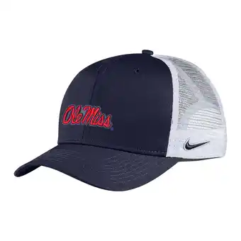 Walmart Men's Nike Navy Ole Miss Rebels Classic99 Trucker Adjustable Hat offer