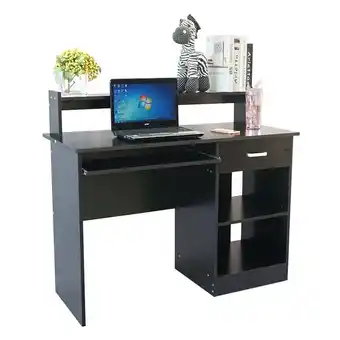 Walmart Imerelez General Style Modern E1 15MM Chipboard Computer Desk Black offer