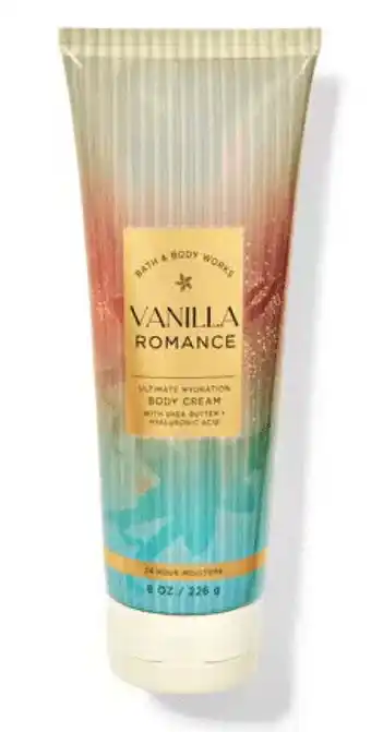 Walmart Bath & Body Works Vanilla Romance by Ultimate Hydration Body Cream, 8 Ounce offer