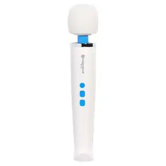 Walmart Magicwand Rechargeable Portable Mini Massager, White & Blue offer