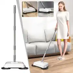 Walmart ZKCCNUK Hand Push Sweeper Home Sweeping Mopping Machine Vacuum Cleaner offer