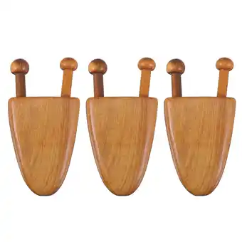 Walmart 3pcs Gua Sha Massage Tools Scraping Boards Scraping Plate for Home (Light Brown) offer