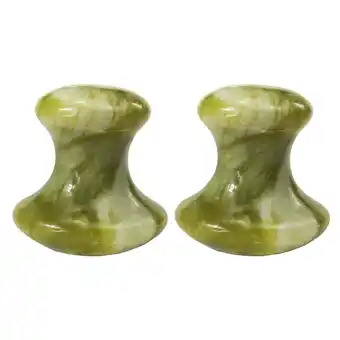 Walmart 2pcs Mushroom Shape Design Massaging Stones Facial Hot Pack Cold Energy Stones offer