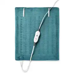 Walmart Sunbeam Premium XXL Size Heating Pad with 4 Heat Settings, 20 x 24, Color: Teal offer