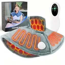 Walmart WERTYI Heating Pad for Neck and Shoulders and Back 23 * 13in, 9 Heat Settings, Birthday Gifts offer