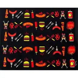 Walmart Floortex Doortex Barbeque Mat 39 x 48 in. Cook Rectangular Fire Retardant Barbeque Mat offer