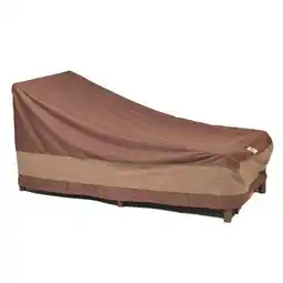 Walmart 80 in. Ultimate Patio Chaise Lounge Cover - Mocha Cappuccino offer