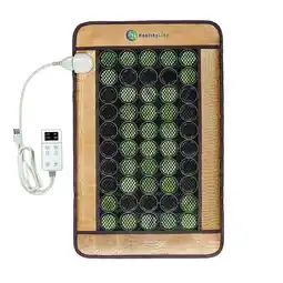 Walmart Mesh Heating Pad - Soft Inframat Pro Mat For FIR and Negative Ion Therapy 32 x 20 x 1.2 offer