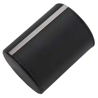 Walmart Black Necktie Neck Tie Storage Case Travel Gift Box Cylinder Shape offer