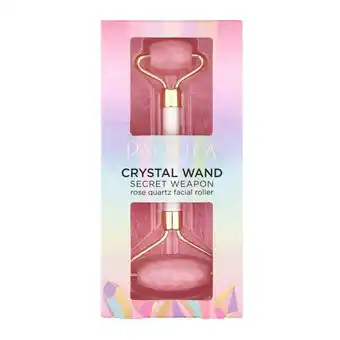 Walmart Crystal Wand Rose Quartz Facial Roller by Pacifica for Women - 1 Pc Roller offer