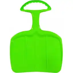 Walmart Belli BE02254 Green Shovel Snow Sled with Handle for Adults - 0.8 x 19.1 x 25.8 in offer