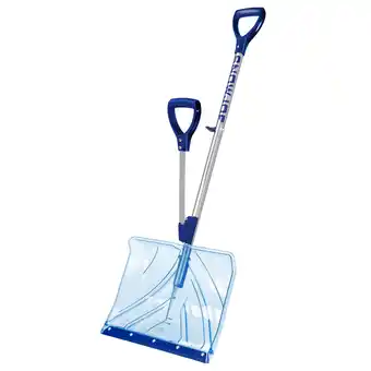 Walmart Snow Joe 3 Pack Shovelution Snow Shovel w/ 18 Shovel Blade & Assist Handle offer