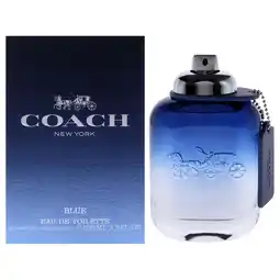 Walmart Coach Blue Eau De Toilette, Cologne for Men, 3.3 oz offer