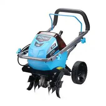 Walmart 10 in. 40 V Cordless Electric Lithium Battery Cultivator with Brushless Motor offer