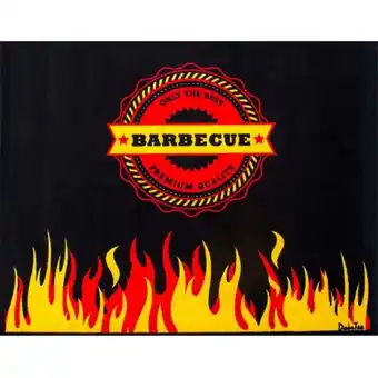 Walmart Floortex Doortex Barbeque Mat 39 x 60 in. Flame Rectangular Fire Retardant Barbeque Mat offer