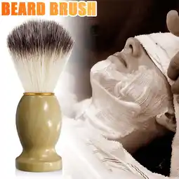 Walmart Wentin Direct Sale Shave Tool Wood Men Brush Hair Handle Bear Shaving Shave Brush offer