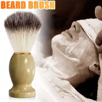 Walmart Wentin Direct Sale Shave Tool Wood Men Brush Hair Handle Bear Shaving Shave Brush offer