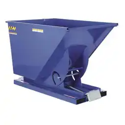 Walmart Vestil Self-Dump Hopper Medium-Duty 1.5 Cubic Yard, 4000 lbs offer