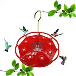 Walmart Fuebueo Hummingbird Feeder for Outdoors Wild Bird Feeder with Feeding Ports Hanging for Garden Yard offer