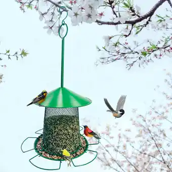 Walmart Fuebueo Oriole Jelly Feeder Metal Handle Hanging for Outdoor Garden Tree Yard offer