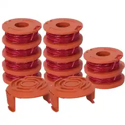 Walmart 10ft Line String Trimmer 2* Spool Cap Cover For WORX WA0010 WG150 WG155 WG180 offer