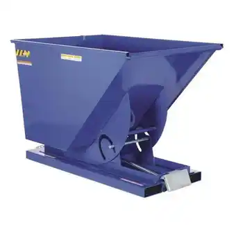 Walmart Vestil Self-Dump Hopper Heavy-Duty 1.5 Cubic Yard, 6000 lbs offer