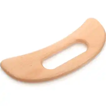 Walmart Wear-resistant Guasha Board Wooden Massage Scraper Neck Massager Multipurpose Beech offer