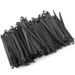 Walmart Irrigation Drip Support Stakes 1/4 inch Tubing Hose for Vegetable Flower Beds Black 200 Pack offer