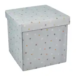 Walmart Kvell Foldable Collapsible Toy Storage Chest/Bin with Stars Design offer