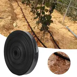 Walmart Tebru Drip Irrigation Black 1.3 x 656.1 Drip Irrigation Tubing, Five Water Outlets offer