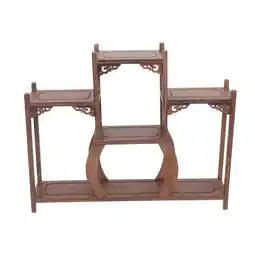 Walmart Eease Vintage Wooden Plant Stand for Home Office Living Room Decor offer