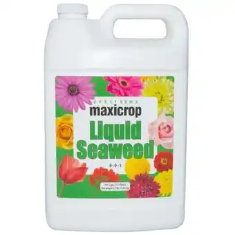 Walmart Maxicrop MAX1002 1 gal Bottle Liquid Seaweed 0-0-1 Fertilizer offer