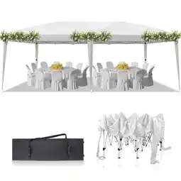 Walmart Ktaxon 10'x20' Easy Pop Up Wedding Party Tent Folding Gazebo Beach Canopy W/Carry Bag offer