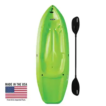 Walmart Lifetime Wave 6 ft Youth Kayak, Green (90780) offer