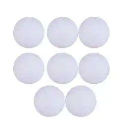 Walmart 8pcs Plastic Balls Game Toy Balls Indoor Outdoor Practice Balls for Kids Children Golfer (White) offer