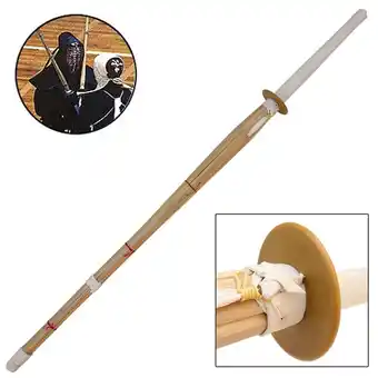 Walmart Armory Replicas Durable Lightweight Bamboo Kendo Martial Arts Training Stick, 1.25 lb offer