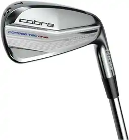 Walmart NEW Cobra King Forged Tec One Length Iron Set 5-PW+GW Steel KBS $-Taper Lite Stiff Flex offer