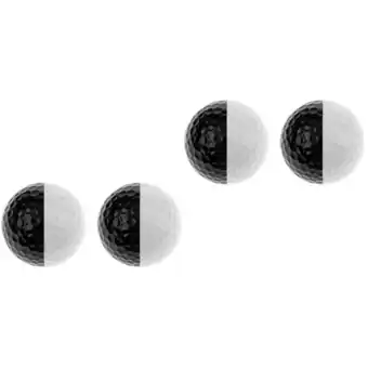 Walmart 4 Pcs Golfing Practice Gadget Black and White Training Foam Outer Material: Synthetic Resin offer