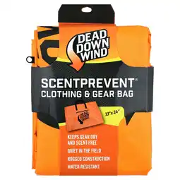 Walmart Dead Down Wind All Purpose Scent Prevent Bag - Orange, Water-Resistant, Rugged Material offer