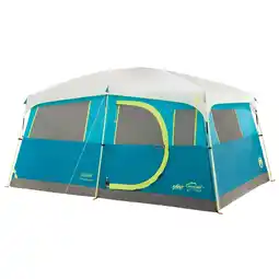 Walmart Coleman 8-Person Tenaya Lake Fast Pitch Cabin Camping Tent with Closet, Light Blue offer