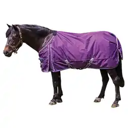 Walmart Dura-Tech Viking Classic Pony Medium Weight Turnout Horse Blanket | Purple | 58 offer