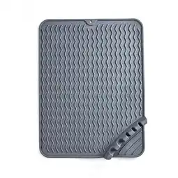 Walmart DEYISI Non-Slip Silicone Dish Drying Mat Drain Pad - Heat Resistant & Easy To Clean! offer