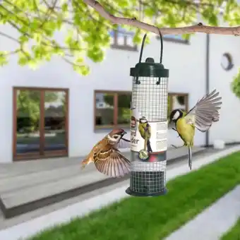 Walmart Fuebueo Thistle Bird Feeder Squirrel Proof Bird Feeders for Outside Outdoor Garden DéCor offer