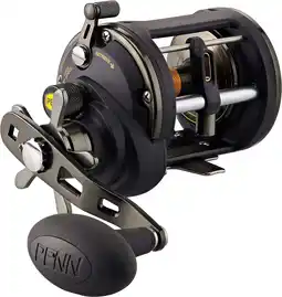 Walmart PENN Squall II Level Wind Conventional Reel, Size 50, Right-Hand offer