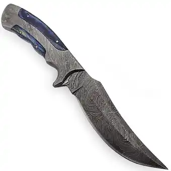 Walmart Armory Replicas Damascus Full Tang North American Game Hunting Knife offer