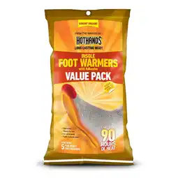 Walmart Hothands Insole Foot Warmer 5 pair Value Pack offer